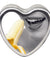 Edible Heart Candle - Banana - 4 Oz. EB-HSCK010