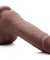 Usa Cocks 7 Inch Ameriskin Dual Density Dildo -  Dark Skin Tone USA-AF677