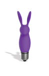 The 9's Silibus Silicone Bunny Bullet - Purple ICB2639-2