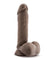 Au Naturel 8 Sensa Feel Dildo - Chocolate BL-36466
