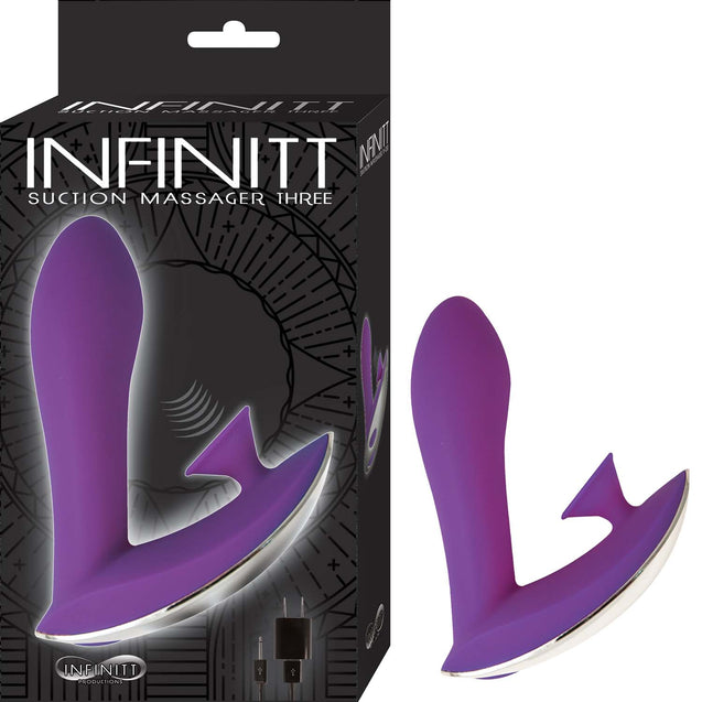 Infinitt Suction Massager Three - Purple NW2800-2