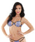 Tease - Belle - Stretch Lace Bra & Cutout Panty Set - One Size - Lavender FL-BB176-LAV-OS