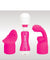 Bodywand Rechargeable Mini Massager With Attachments - Pink X-BW144