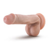 Silicone Willy's - 6 Inch Silicone Dildo With  Balls - Vanilla BL-54603