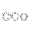 Stay Hard Beaded Cockrings - 3 Pack - Clear BL-00012