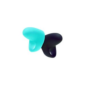 Ayu Finger Vibes - Black and Tease Me Turquoise VI-F0201