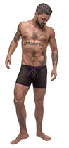 Airotic Mesh Enhancer Short - Black - Extra Large MP-154256BKXL