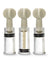 Temptasia - Clit and Nipple Twist Suckers - Set of 3 - Clear BL-39991