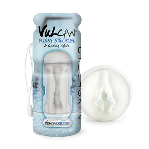 Cyberskin Vulcan Pussy Stroker W/cooling Glide -  Frost TS1600408