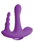 Threesome Rock n' Ride Silicone Vibrator - Purple PD7076-00