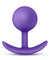 Luxe Wearable Vibra Plug - Purple BL-11801