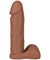Vac-U-Lock 8-Inch Realistic Cock - Brown DJ1015-14