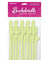 Bachelorette Party Favors - Dicky Sipping Straws - Glow-in-the-Dark - 10 Piece PD6203-02