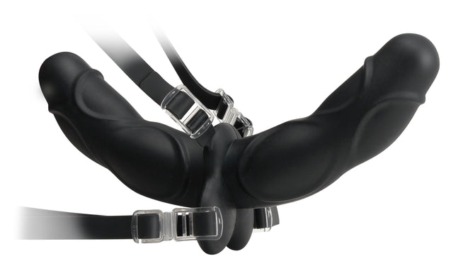 Fetish Fantasy Elite Double Delight Strap-on - Black PD4539-23