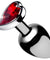 Red Heart Gem Anal Plug - Large BTYS-AF633-LARGE