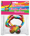 Rainbow Boobie Candy Necklace HTP3092