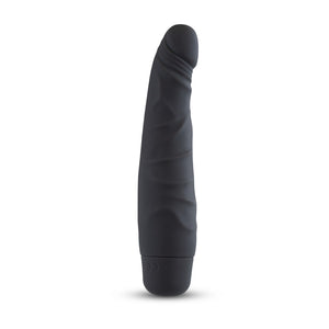 Silicone Willy's - Slim - 6.5 Inch Vibrating Dildo - Black BL-21045