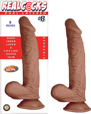 Realcocks Dual Layered #8 - Brown NW2787-2