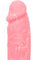 Addiction - Brandon - 7.5 Glow in the Dark Dildo  With Balls - Pink BMS87516