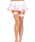 Mini Diamond Net Thigh Hi - One Size - Baby Pink ML-4930-BBPK