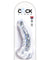 King Cock Clear 7.5 Cock With Balls PD5755-20