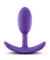 Luxe - Wearable Vibra Slim Plug - Small - Purple BL-11851