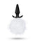 Pom Plugs Fur Pom Pom - White BL-59204