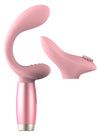 Perks Ex-3 Dual Vibrator and Clitoral Stimulator - Pink LS-LS12209