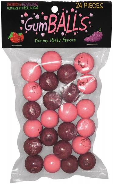 Printed Gum Balls 24pcs KG-NV066