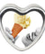 Edible Heart Candle - Vanilla - 4 Oz. EB-HSCK002