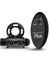 Performance Plus - Thunder - Wireless Remote  Rechargeable Vibrating Cock Ring - Black BL-79805
