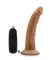 Dr. Skin - Dr. Dave - 7 Inch Vibrating Cock With  Suction Cup - Mocha BL-13707