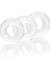Set of 3 Silicone Stacker Rings SE1434802