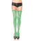 Frankie Opaque Thigh High With Bolt Detail LA-6331