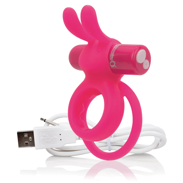 Charged Ohare Rechargeable Rabbit Vibe - Pink AHAR-PK-101E