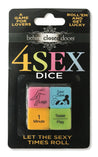 4 Sex Dice LG-BCD014