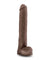 Au Naturel - Daddy - 14 Inch Sensa Feel Dual  Density Dildo - Chocolate BL-26646