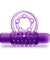 Play With Me - the Player - Vibrating Double Strap Ring - Purple BL-91911