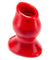 Pig Hole 5 XXL Fuckable Buttplug - Red OX-1138-5-RED