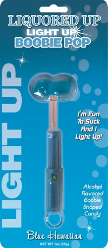 Liquored Up Light Up Bobbie Pop - Blue Hawaiian HTP2979