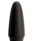 Silicone Vibrating Butt Plug - Small - Black TV-VF896S