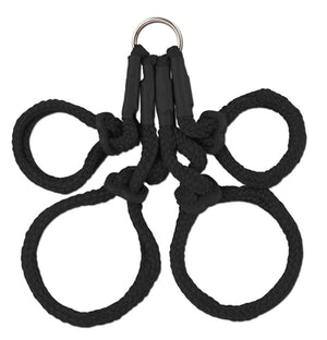 Fetish Fantasy Series Japanese Silk Rope  Hogtie - Black PD3815-23