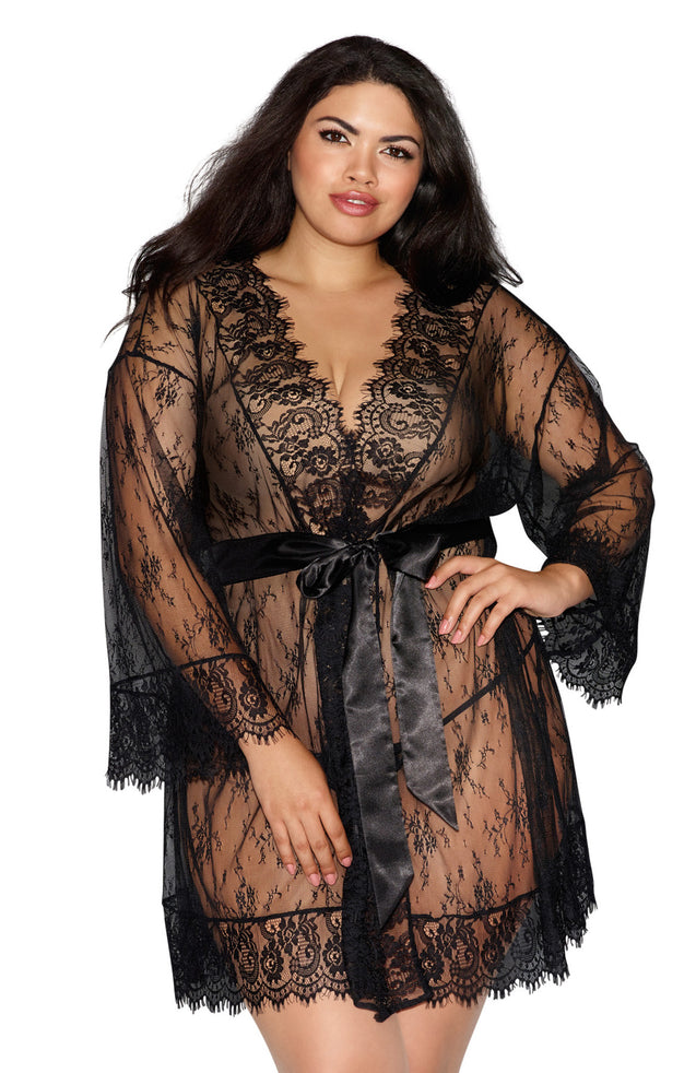 Robe - 1x - Black DG-11078XBLK1X