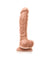 Colours - Dual Density - 8 Dildo - White NSN-0403-21