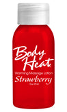 Body Heat Warming Massage Lotion - 1 Fl. Oz. - Strawberry PD9553-60