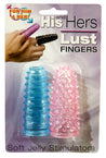 His and Hers Lust Fingers - Blue and Pink Colors May Vary PD2503-02