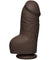 The D - Fat D - 8 Inch With Balls - Firmskyn -  Chocolate DJ1705-88-CD