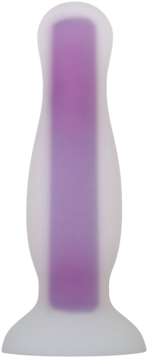 Luminous Glow-in-the-Dark Butt Plug - Medium - Purple EN-BP-5170-2