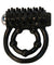 Vibrating Double Cock Ring - Black TV-RM389-BLK