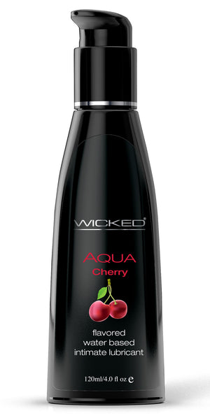 Aqua Cherry Water-Based Lubricant 4 Oz WS-90434